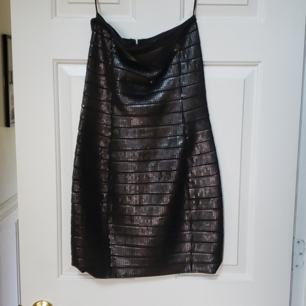 Express Strapless Dress